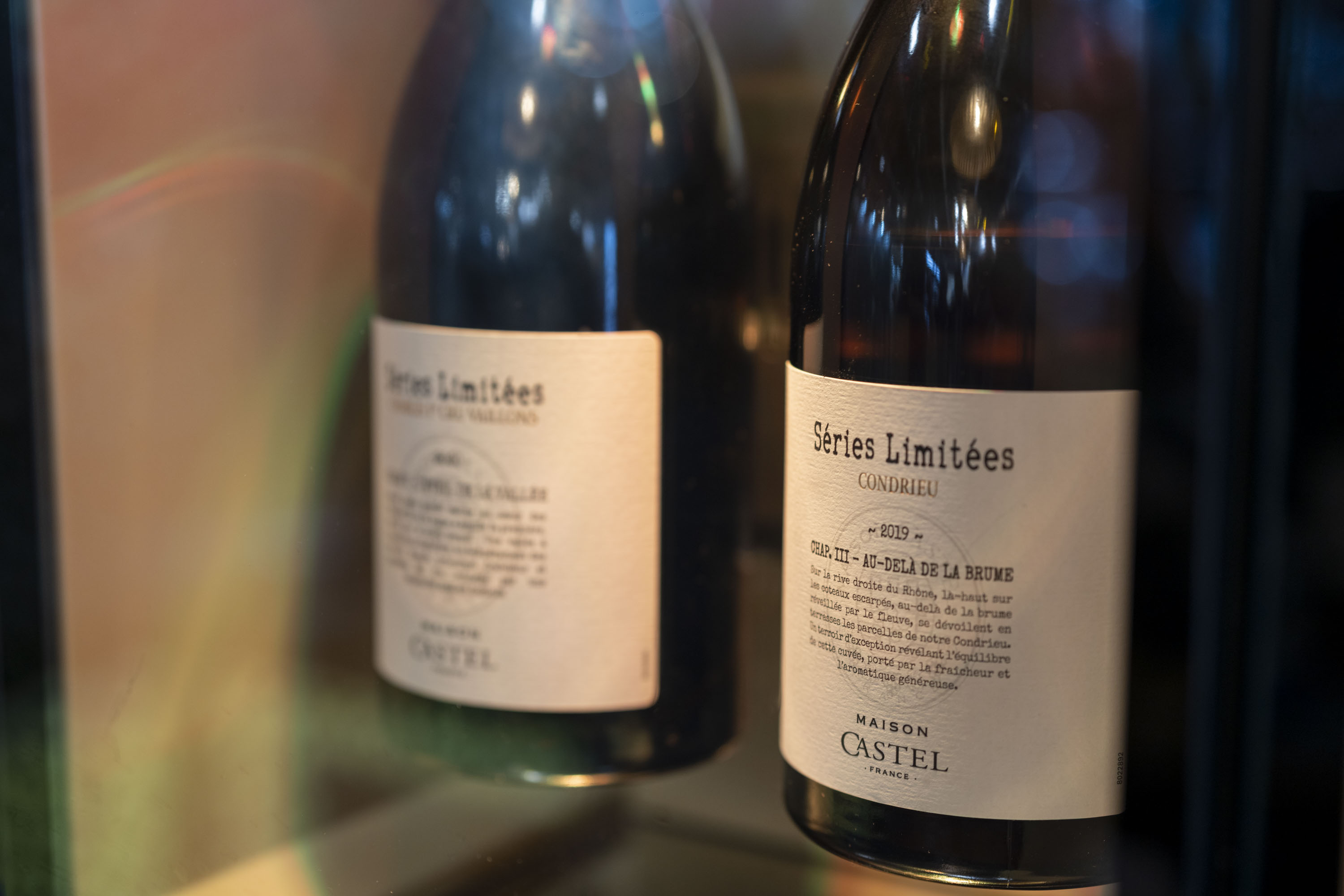 Bouteilles de vin Maison Castel
